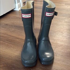 Women’s Hunter Rain Boots - gray
